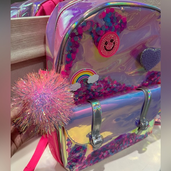 Children’s Place - Pink Confetti Backpack and Lunchbox Set - Picture 4 of 15
